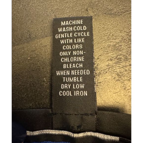 INC Blue Studded Print Batwing Sleeves Nylon Top Sz M - Picture 15 of 15